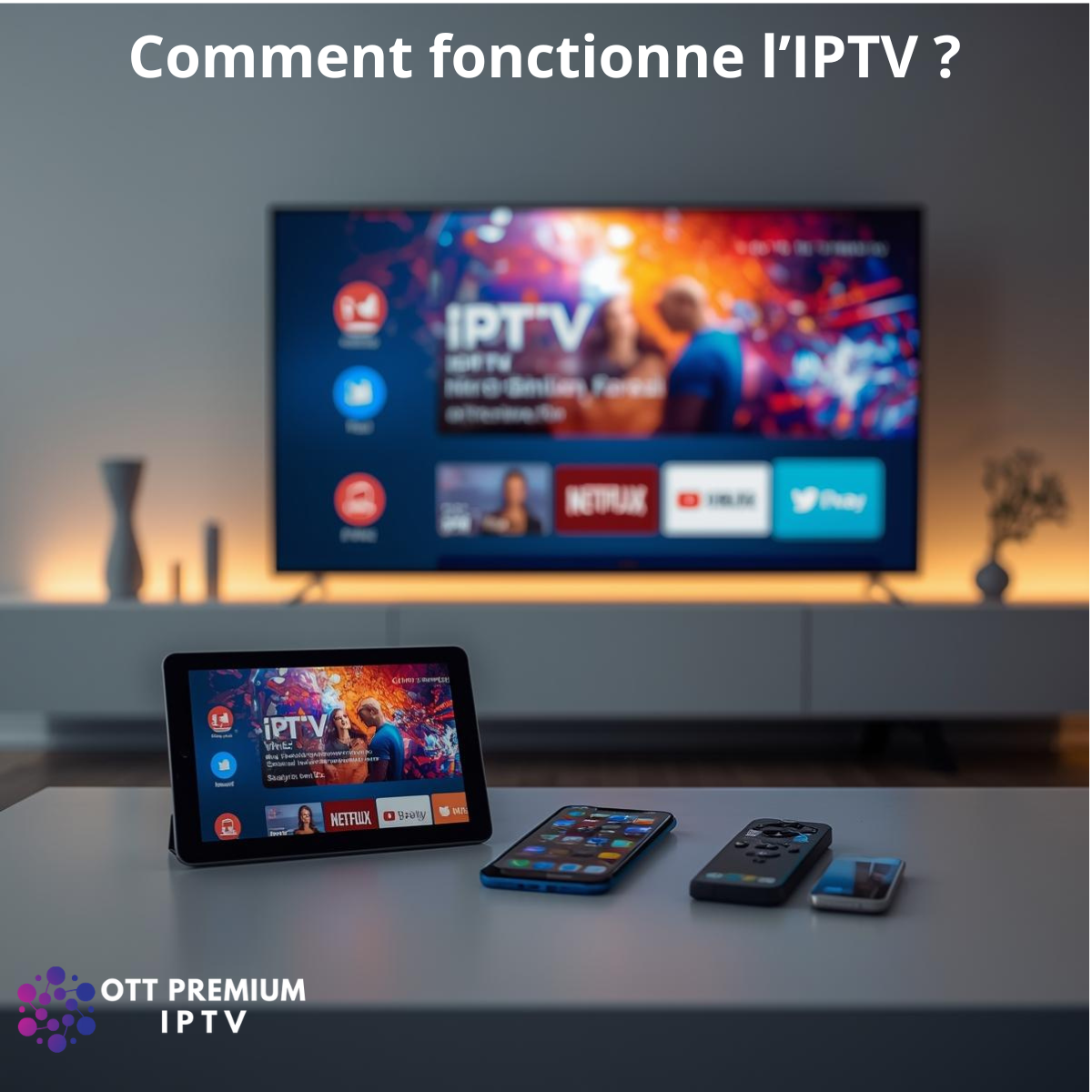 Comment fonctionne l’IPTV ?